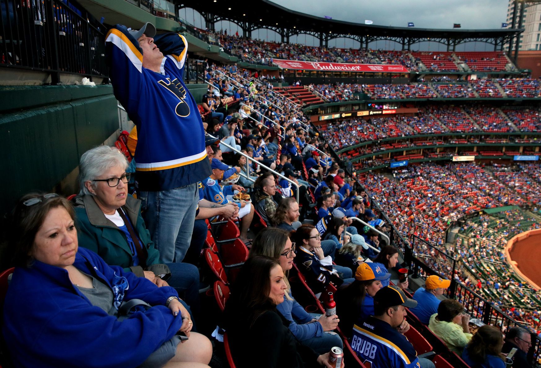 Stanley Cup Final Game 7 watch party at Busch Stadium